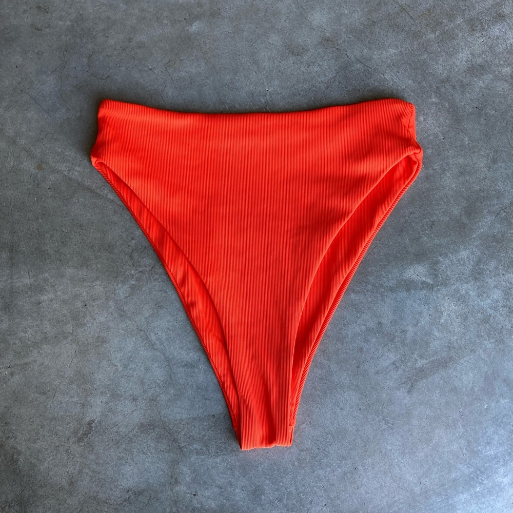 Ribbed Stone Fox Swim Bottoms